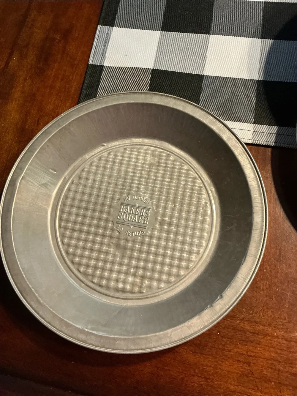 Three vintage Aluminum Pie Pans, Bakers Square, and two Poppin  Fresh